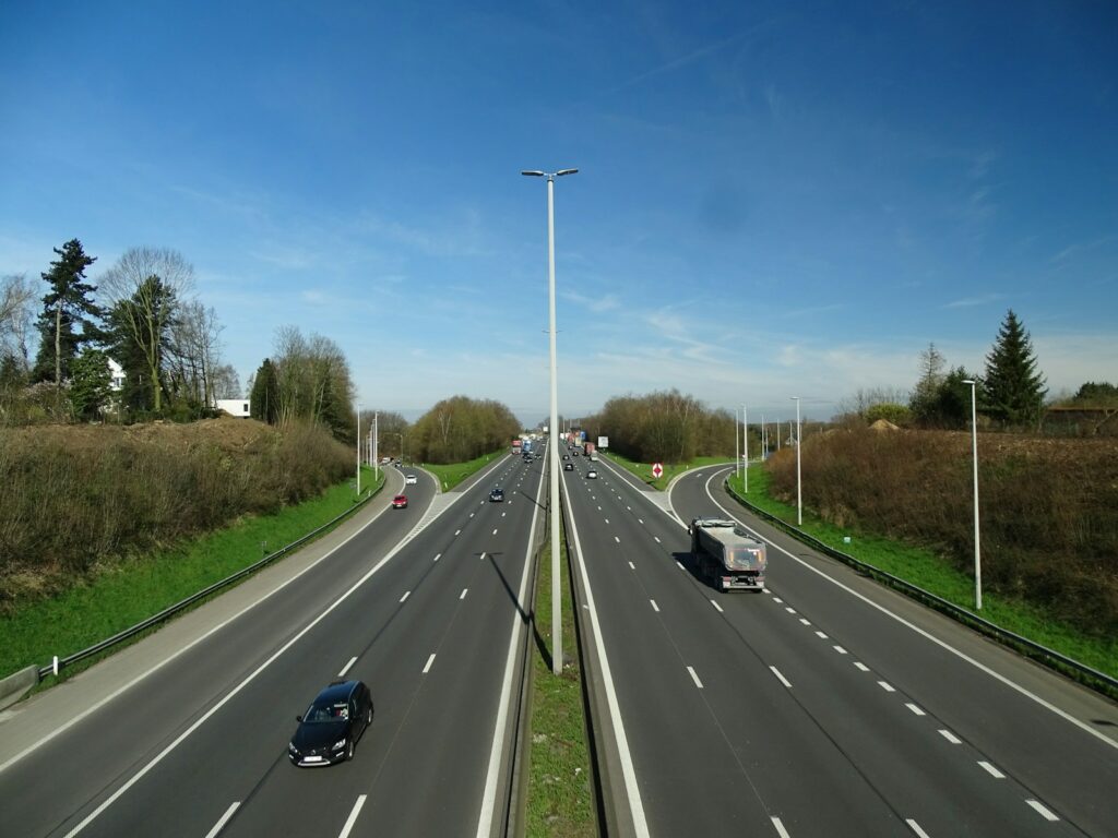 cars on road during daytime